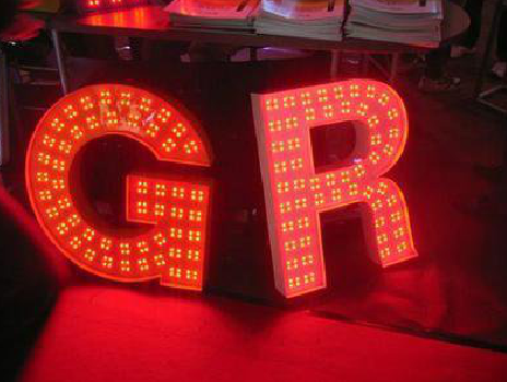 红河LED发光字常见的安装误区。